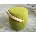 Pouf Ottoman Upholstered pouf carry on children small stool Supplier