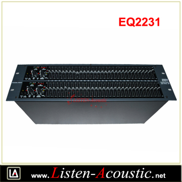 EQ-2231 Dual-channel Pro Audio Graphic Equalizer