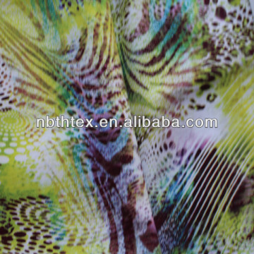 reactive dyed rayon fabric for ladies dress