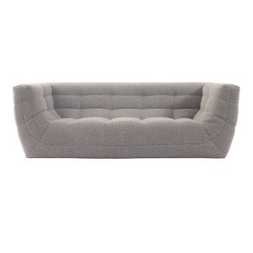 Etnicraft N701 Fabric Three Sæskesofa med armlæn