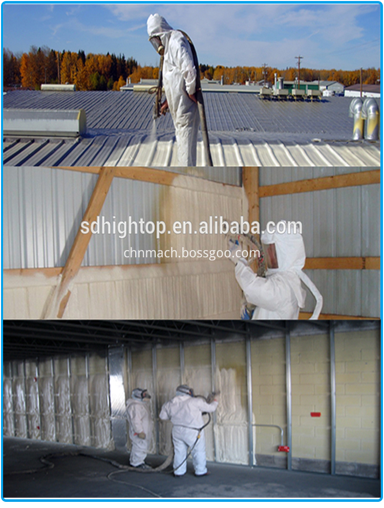 PU spray foam machine