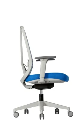 Beautiful symmetrical middle back net chair