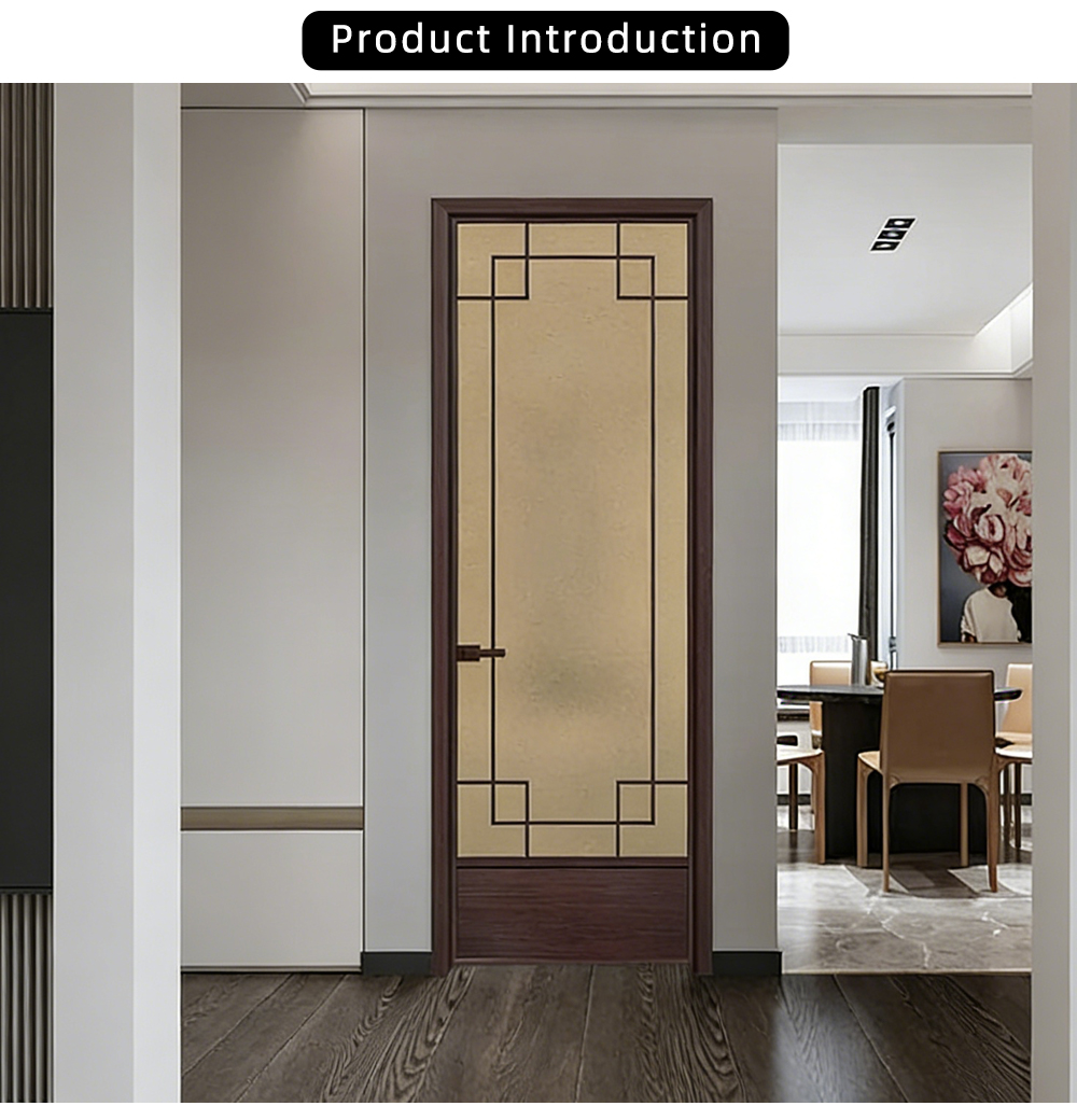 Swing Door (Black Walnut Color x YJ-P019
