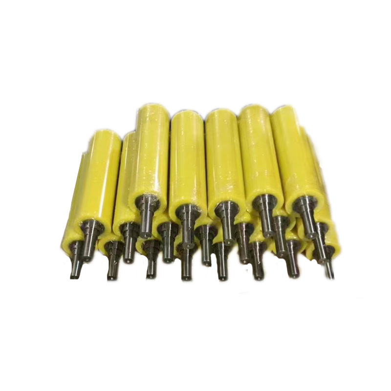 Custom Industry Silicone Rubber Coated Rollers for Paper, Laminating, Textile, and Sanding Machines