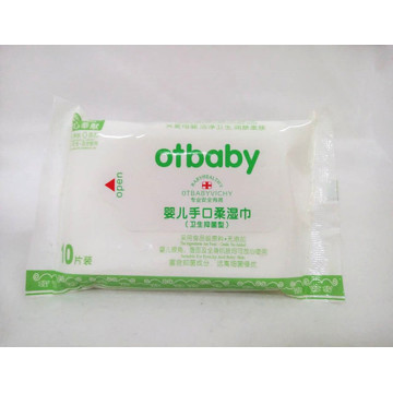 100% Bamboo Fiber Organic Cleaning Baby Wet Wipes