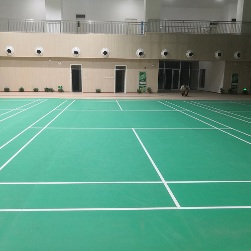 Indoor PVC floor for Badminton court with BWF