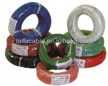PVC insulated flat flexible electric wire