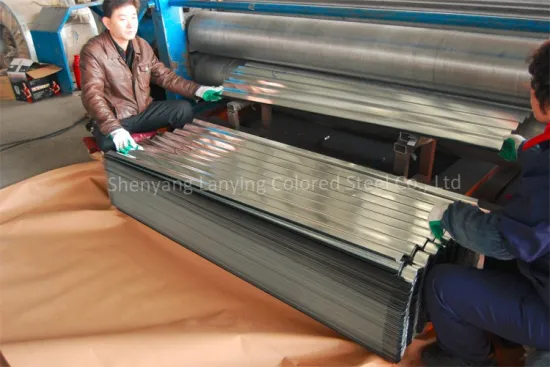 low cost high quality zinc GI corrugated steel sheet 665-1090