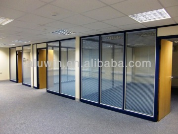 simple but elegant design glass partition