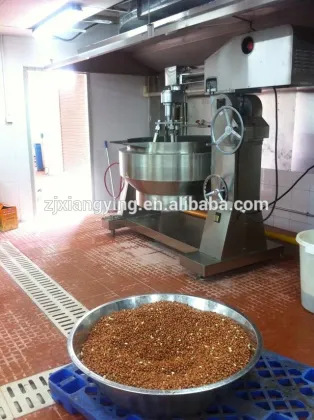 XYZDCG-300 Industrial soup cooking pot automatic sauce cooking kettles