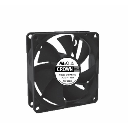 Ventilador DC de enfriamiento axial 80x25 H7