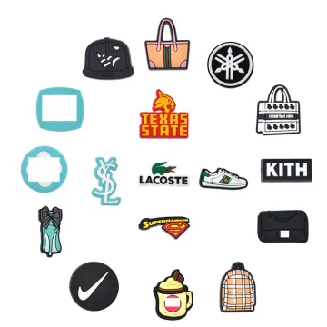 Wholesale Custom Brand Designer PVC Clog Charm Shoe Accessories