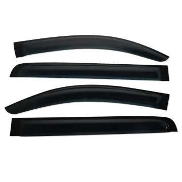 Black Window Deflector Door Visor Rain Wind Deflector for Toyota TUNDRA 2007-2022 Accessories