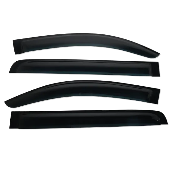 Black Window Deflector Door Visor Rain Wind Deflector for Toyota TUNDRA 2007-2022 Accessories