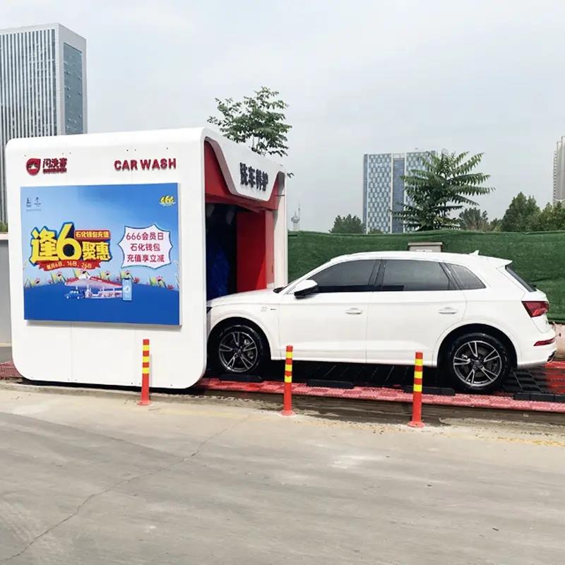 Máquina de lavagem de carros de rolagem inteligente