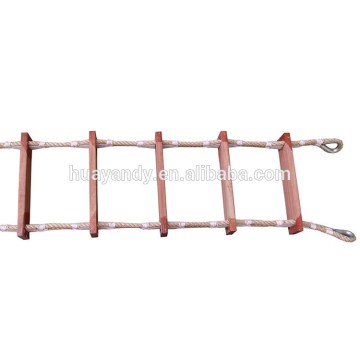 Best price customized wood pilot ladder step
