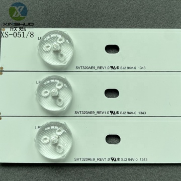 TV LED Bar Replacement for Toshiba Models 32L4353RB, 32P2306EV, and SVT320AE9_REV 1.0_121012