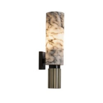 Modern Chinese Marble Wall Sconce for Living Room
