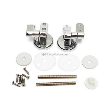 X29012 Zinc Alloy Toilet Seat Hinge with Chrome Finish and Screw Fittings