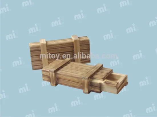 Wholesale wooden puzzle box