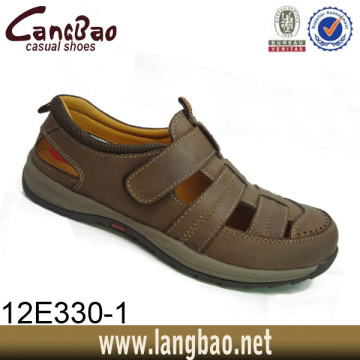 2014 fashion genuine leaher sandal high quality comfortable