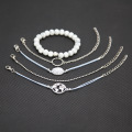 Wave Strand Bracelet Set Handmade Adjustable Friendship Bracelet Handcrafted Jewelry Women