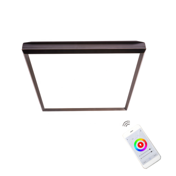 Dimmable Luxury LED Square Round Flush Mount Tuya Smart Ceiling Light 600x600