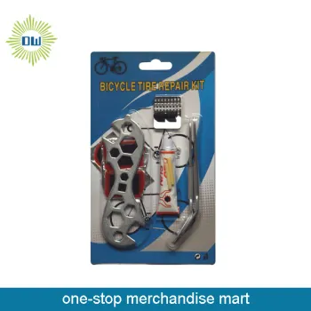 Bike Tire Repair Tools With 10 In 1 Wrench
