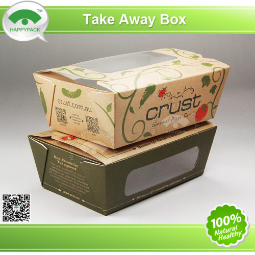 Paper Take Away Box with Window