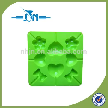 Candy & Ice Lolly Mold - Flower, Star & Spiral Silicone Chocolate Lollipop Molds