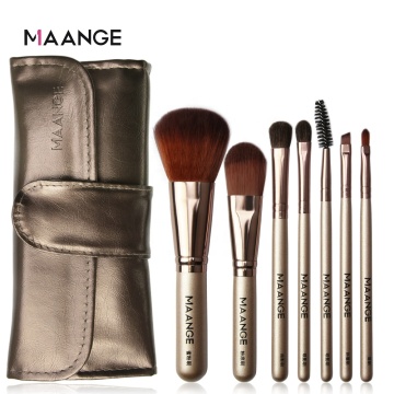 Custom Logo Vegan Makeup Brush Set with Pouch