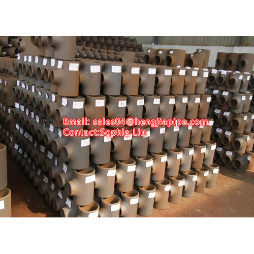 carbon steel stainless steel reducing tee fittings