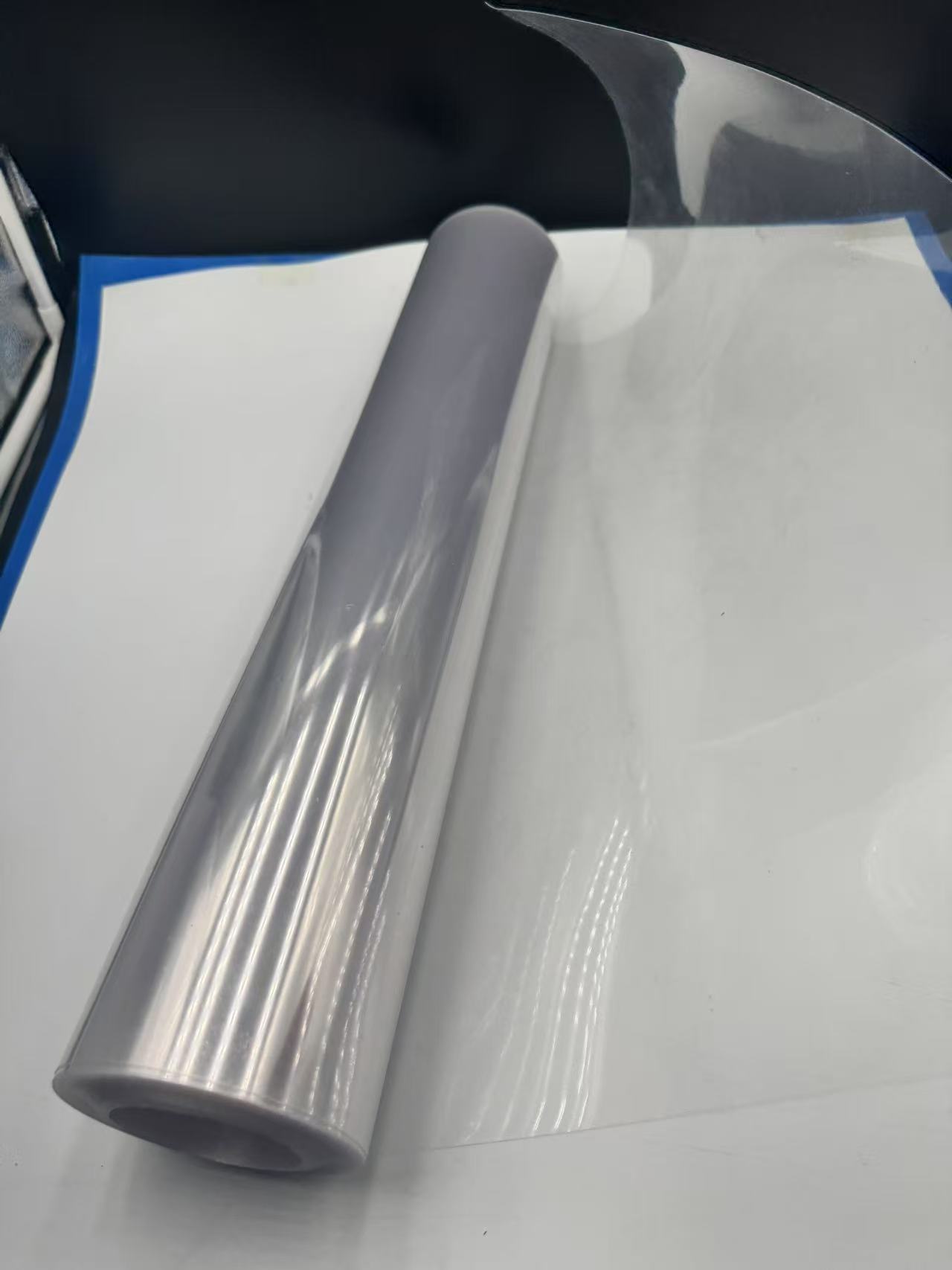 Transparent HI PVC film