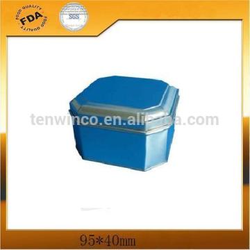 Square Daily Aluminum Tin Boxes Wholesale,Metal Square Container