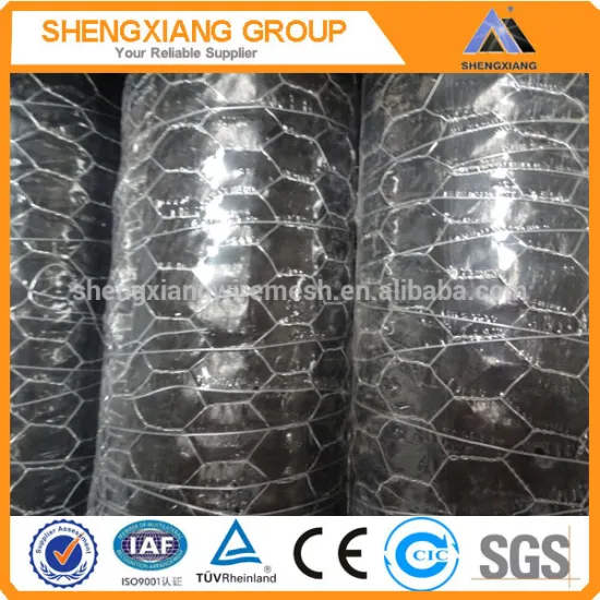 0.7mmx1/2'' Galvanized Hex Netting
