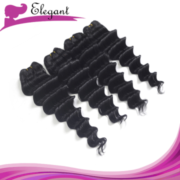 Cheapest Peruvian Virgin Deep Wave Hair Mixed 6A Grade Raw Wavy Curly Hair Weaving