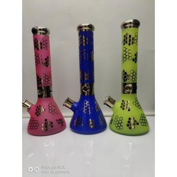 Colorful Electroplating Process Glass Water Pipes