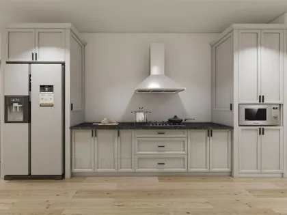 Customized High End Solid Wood Cupboard For Kitchen