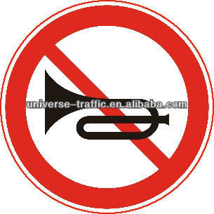 Durable Quality Triangle Warning Traffic Sign
