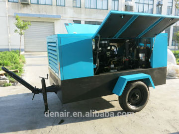 7bar/95hp Diesel Portable Screw Air Compressor