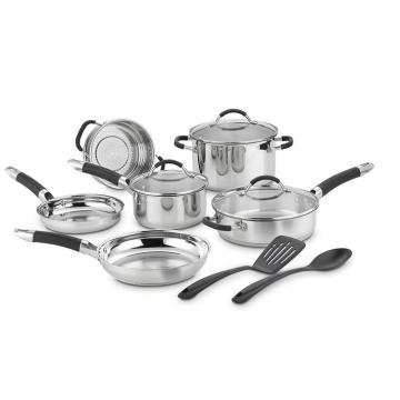 Stainless Steel Cookware Set 11PCS Kitchenware