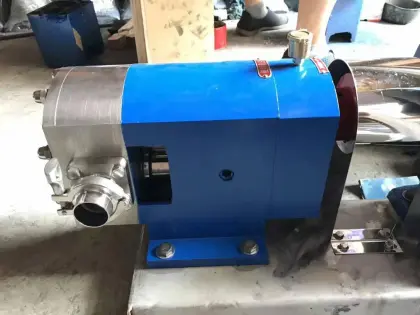 3RP stainless steel food industry lobed rotor pump