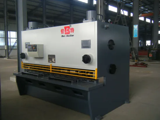 CNC hydraulic metal plate guillotine shear