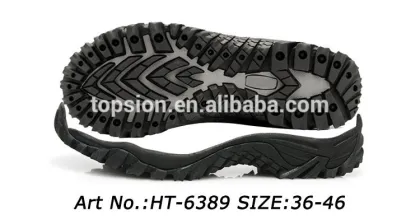 Eva Outdoor Flat Shoe Sole Maker Thick Rubber Sole Shoes Rubber Outsole