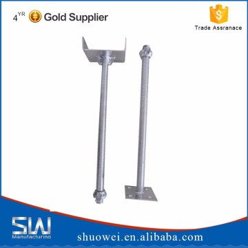 Hollow Base Jack, Solid Base Jack, Adjustable Shoring Base Jack