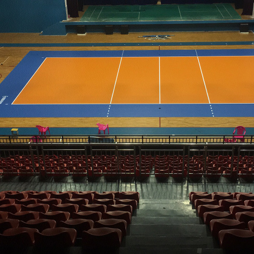 Tapetes / almofadas de PVC para esportes de voleibol