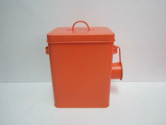 Pets Food Box with Spoon