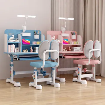 15-Year-Old Nordic Boy's Study Desk and Creativity Kit: Including a Reading Desk Lamp