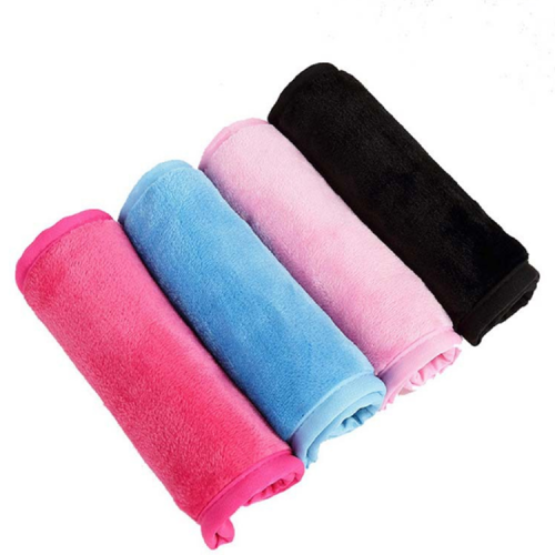 China Soft Reusable Microfiber Facial Makeup Remover Cloth Towel Factory