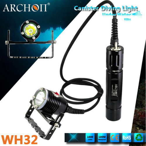 Archon 10 Watts Umbilical Canister Diving Flashlights Wh32